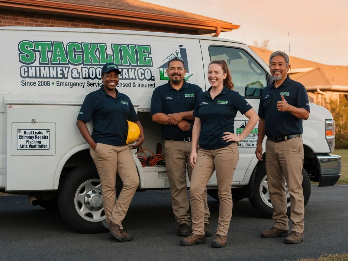 Chimney flashing repair company in Damar, KS